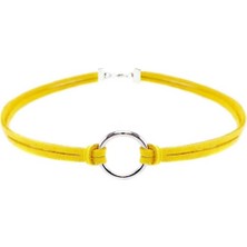 BijuStore Kadın Süet Round Choker