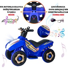 Uj Toys 6V Akülü Atv - Ranger Mavi