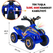 UJ Toys 6V Akülü ATV Mavi