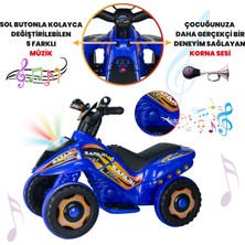 UJ Toys 6V Akülü ATV Mavi