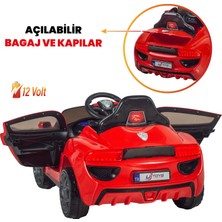 Uj Toys Jagor Akülü Araba 12V-KIRMIZI