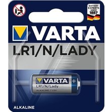 Varta Lr1 Lady 1.5 Volt Alkalin Pil