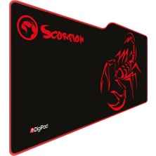 Digipod Gaming Oyuncu Mousepad  90X40 XXL  Kaymaz Taban 4mm  Kalınlık AKREP