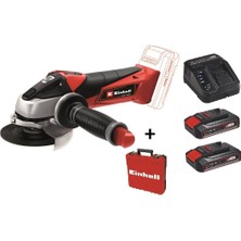 Einhell Te-Ag 18/115 Li  Akülü Avuç Taşlama + 2 x 2.5 Ah Starter Kit + Çanta