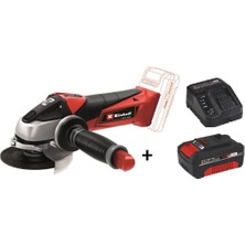 Einhell Te-Ag 18/115 Li  Akülü Avuç Taşlama + 4.0 Ah Starter Kit