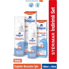 Hipertonik Baby Burun Spreyi 100ML+STERIMAR Hipertonik Baby Burun Spreyi 50ML