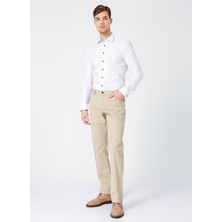 Pierre Cardin Erkek Desenli Extra Slimuzun Kol Gömlek