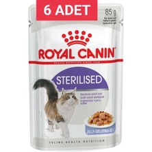Royal Canın Sterilised Pouch Kısır Kedi Yaş Mama 6  x 85 gr