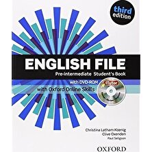 Oxford Yayınları English File Pre-Intermediate Students Book Workbook Third Edition