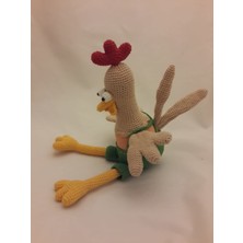 Oyuncak Park Horoz Amigurumi Organik Oyuncak