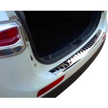 Solarex Audı Q5 2008>2016 Modeller Için Krom Arka Tampon Eşiği P.çelik