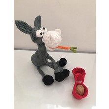 Oyuncak Park Dusty The Donkey Amigurumi Organik Oyuncak