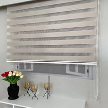 Volper Mekanik Volper Vp 705 Düz Lüx Saten Stor Zebra Perde Gri Vizon 80X200