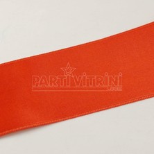 Parti Vitrini Kırmızı Saten Kurdela 6 Cm. x 10 Metre