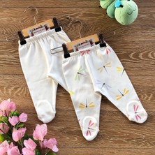 Renkli Puset 2'li Penye Bebek Pijama Takım Yusufçuk