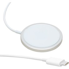 Powermaster 4498 Magsafe Manyetik Kablosuz Şarj Cihazı - Type-C