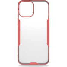 Hesaplı Dünya Apple iPhone 12 Mini Kılıf Şeffaf Arka Renkli Çerçeve Hpr