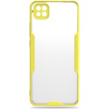 Hesaplı Dünya Xiaomi Redmi 9c Kılıf Şeffaf Arka Renkli Çerçeve Hpr