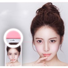 Notech Selfie Ring Light 3 Kademeli Şarjlı LED Selfie Işığı