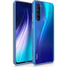 Kılıfist Redmi Note 8 Kılıf Şeffaf Silikon Kılıf Kamera Korumalı