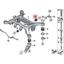 Bimbo Bmw F10 5 Serisi Arka Diferansiyeltakozu Büyük 33316797238