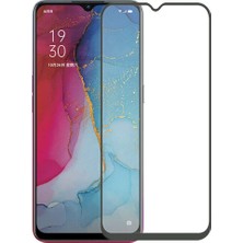 Case 4U Oppo A15S Cam Ekran Koruyucu Tam Kaplayan Mat Seramik Nano Esnek Siyah