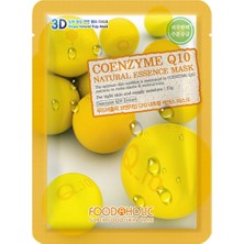 Foodaholic Kuru Ciltler Için Koenzim Q10 Özlü Nemlendirici 3D Yaprak Maske