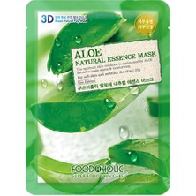 Foodaholic Kuru Ciltler Için Aloe Vera Özlü Nemlendirici 3D Yaprak Maske