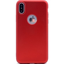 Canpay Apple iPhone x Kılıf Premium Serisi Elden Kaymaz Pürüzsüz Yumuşak Esnek