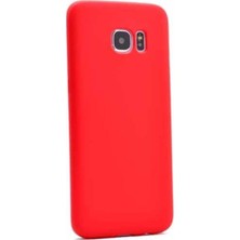 Canpay Samsung Galaxy S7 Edge Kılıf Premium Serisi Elden Kaymaz Pürüzsüz Yumuşak Esnek