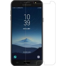 Canpay Samsung Galaxy C8 Ekran Koruyucu Esnek Kırılmaz Hd Kalite Nano Cam Film