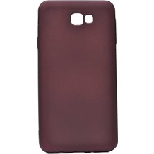 Canpay Samsung Galaxy J7 Prime Kılıf Premium Serisi Elden Kaymaz Pürüzsüz Yumuşak Esnek