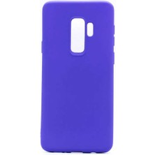 Canpay Samsung Galaxy S9 Plus Kılıf Premium Serisi Elden Kaymaz Pürüzsüz Yumuşak Esnek
