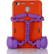 Canpay Samsung Galaxy Tab A 8.0 (2019) T290 Ultra Koruma Masada Duran Standlı Çocuk Tablet Kılıfı