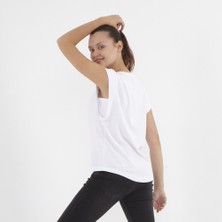 Think Simple Kolsuz Basic T-Shirt Beyaz