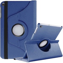 Canpay Samsung Galaxy Tab A 10.1 (2019) T510 Kılıf 360 Derece Dönen Standlı Pu-Deri New Case