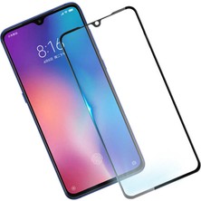 Canpay Xiaomi Mi 9 Lite Ekran Koruyucu Full Tam Kaplayan Kavisli Tempered Cam