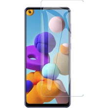 Canpay Samsung Galaxy A21 Ekran Koruyucu Yeni Nesil Hd Kalite Tempered Glass Cam