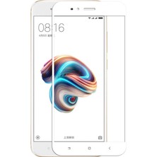Canpay Xiaomi Mi 5x Ekran Koruyucu Full Tam Kaplayan Kavisli Tempered Cam Byz