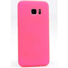 Canpay Samsung Galaxy S7 Edge Kılıf Premium Serisi Elden Kaymaz Pürüzsüz Yumuşak Esnek