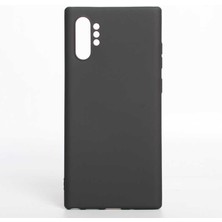 Canpay Samsung Galaxy Note 10 Plus Kılıf Premium Serisi Elden Kaymaz Pürüzsüz Yumuşak Esnek