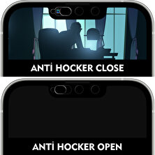 Buff iPhone 13 Pro Max 5d Glass Anti Hacker Ekran Koruyucu