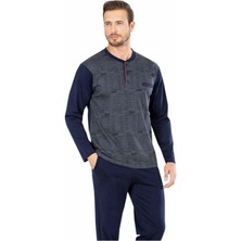 Pierre Cardin 5470 Erkek Jakarlı Pijama 22K