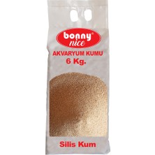 Bonny Nice Akvaryum Kumu Sarı Silis Kum 6 kg