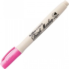 Artline Supreme Brush Marker Fl. Pembe
