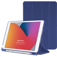 Microsonic Apple iPad 10.2'' 9. Nesil (A2602-A2604-A2603-A2605) Origami Pencil Lacivert