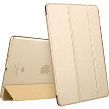 Microsonic Apple iPad 10.2'' 9. Nesil (A2602-A2604-A2603-A2605) Smart Case ve Arka Kılıf Gold