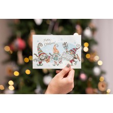 Özgür Yılbaşı Tebrik Kartı-Happy New Year Card-Yılbaşı Kartpostalı