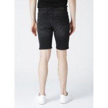 Aeropostale Cepli Siyah Erkek Şort
