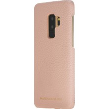 Maison De Noblesse Ultimate Jacket Deri Arka Kapak Samsung S9 Plus Erc5 Pembe